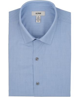Men's Slim-Fit Solid Dress Shirt