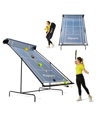 Portable Indoor Outdoor Weatherproof Tennis Rebounder Net with Carry Bag