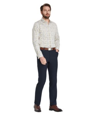 Men's Slim-Fit Florian Ditsy Dress Shirt