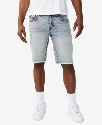 Men's Straight-Fit Hem Shorts
