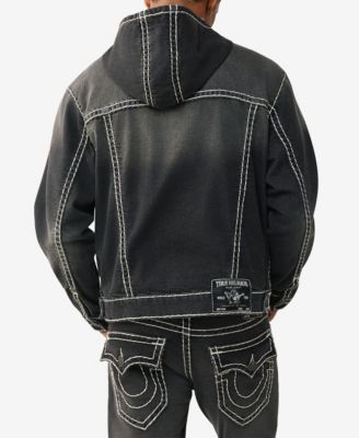 Men's Hooded Denim Jacket