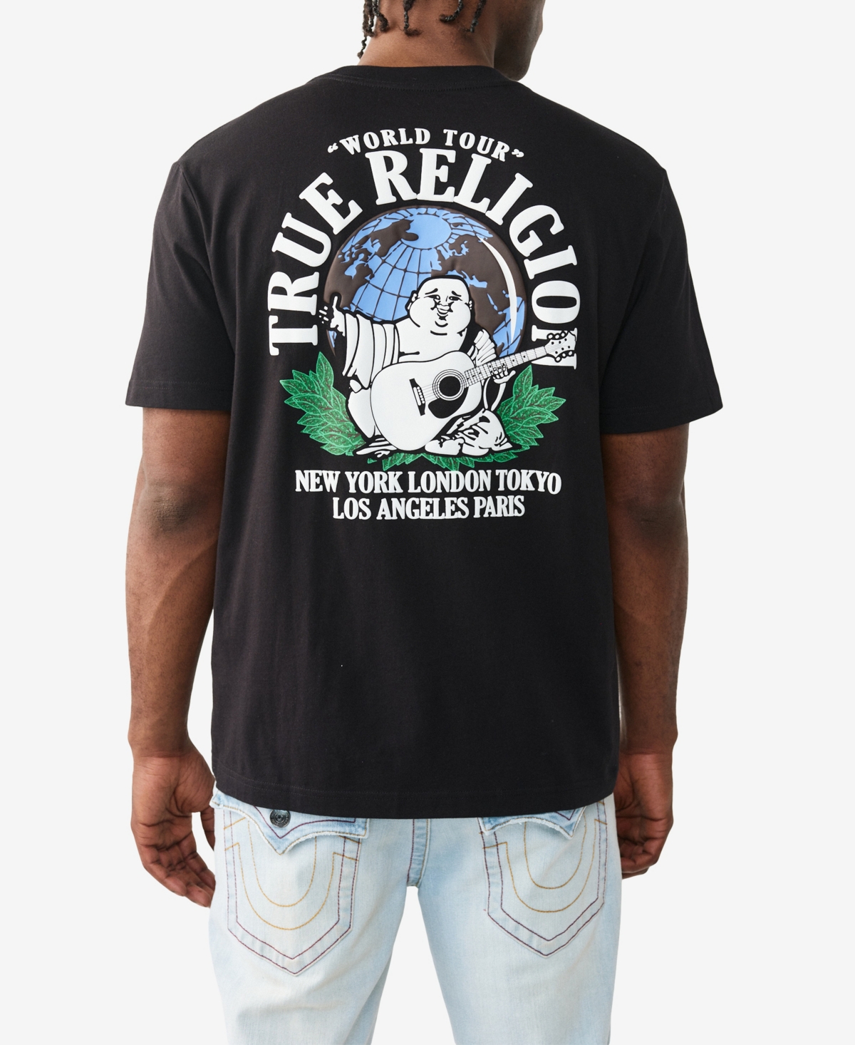 True Religion Men's Short-Sleeve Crewneck T-Shirt