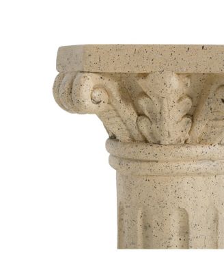 Pedestal Column Plant Stand, 26.25 Inch, Indoor and Outdoor