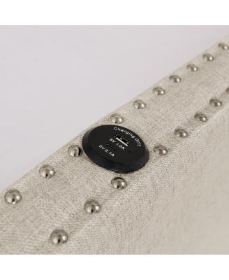 Twin Daybed with USB & Extendable Bed (81"x42"x30.75)