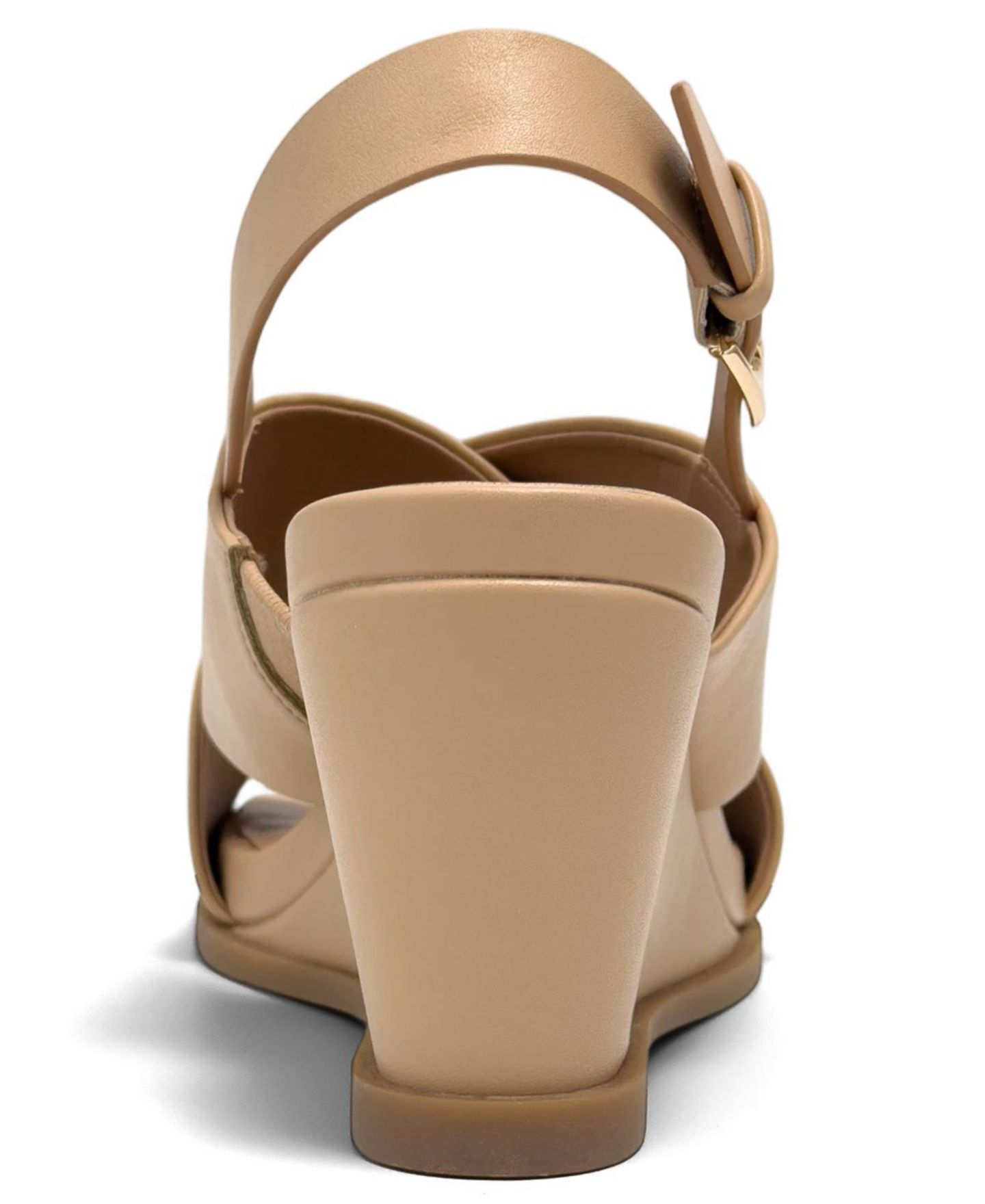 Женские сандалии Aerosoles Dayonara Open Toe Wedge, цвет: Бежевый бисквитный — фото 3