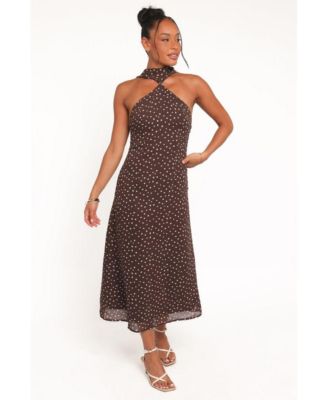 Women's Elva Halterneck Midi Dress