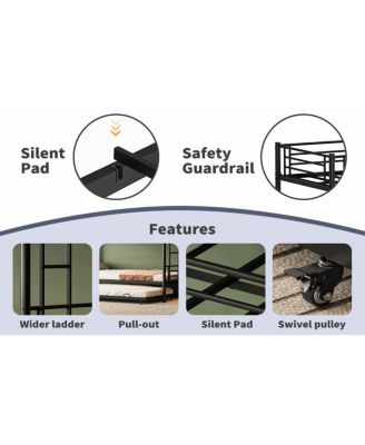 bunk bed with trundle