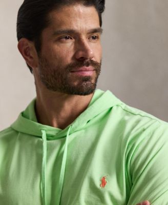 Men's Big & Tall Long-Sleeve Hooded T-Shirt