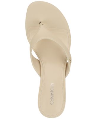 Women's Locinda Thong Block Heel Dress Sandals