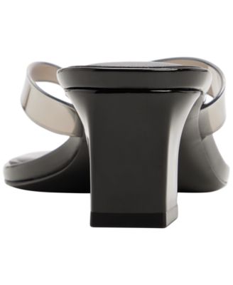 Women's Adryanna Block Heel Thong Sandals