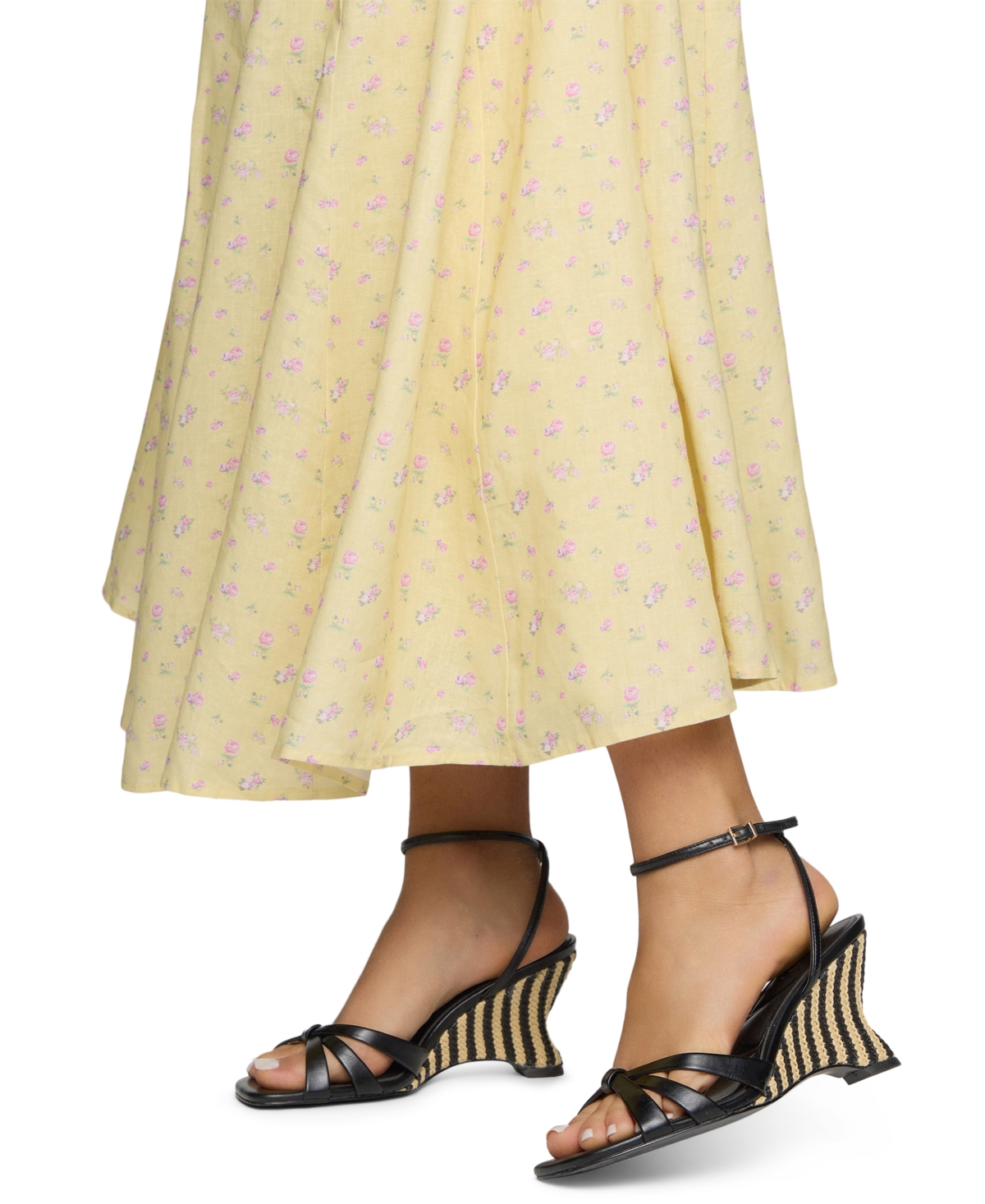 Aldo Women's Ermanna Square Toe Wedge Sandals