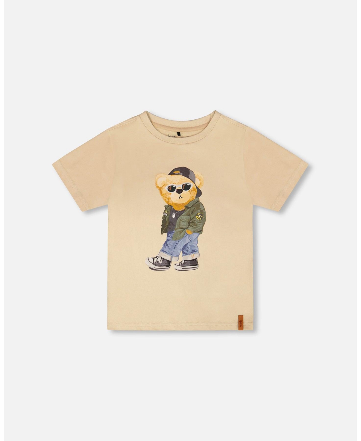 Deux par Toddler Boys Cotton Jersey T-Shirt with Print