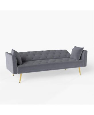 Modern 72" Foldable Sleeper Sofa