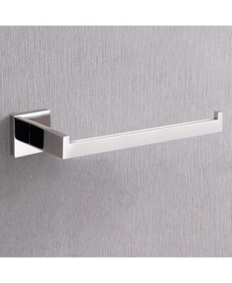 8 - Piece Bathroom Hardware Set, Stainless Steel Bath Towel Holder, Square Wall Mounted Towel Rack, Chrome Towel Bar for Bathroom