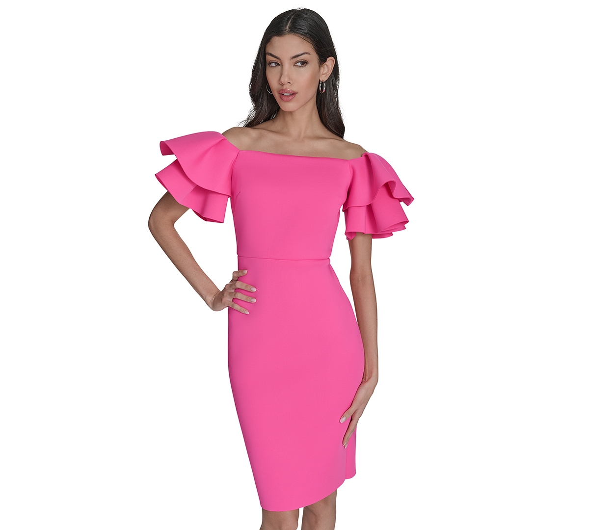 Eliza J Women's Off-The-Shoulder Sheath Dress