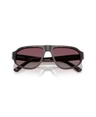 Men's Geometric Polarized Sunglasses, FZ6027U