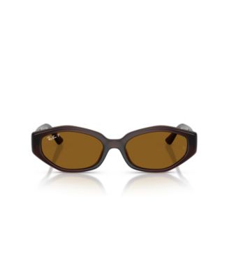 Unisex Geometric Polarized Sunglasses, RB4473D