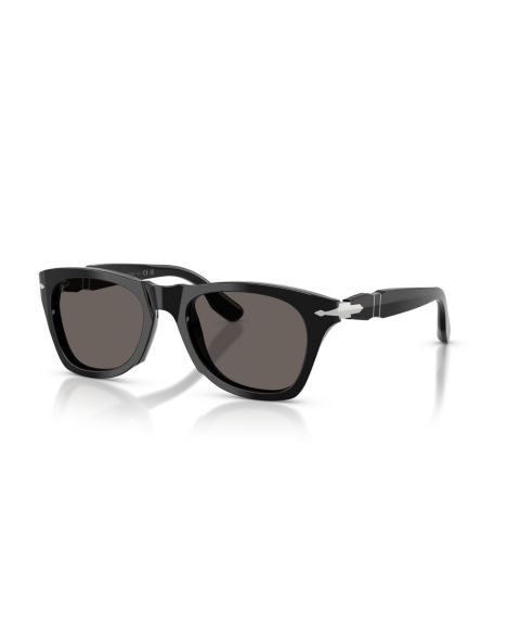 Солнцезащитные очки Persol Unisex Round, PO8001S, цвет: Чёрный
