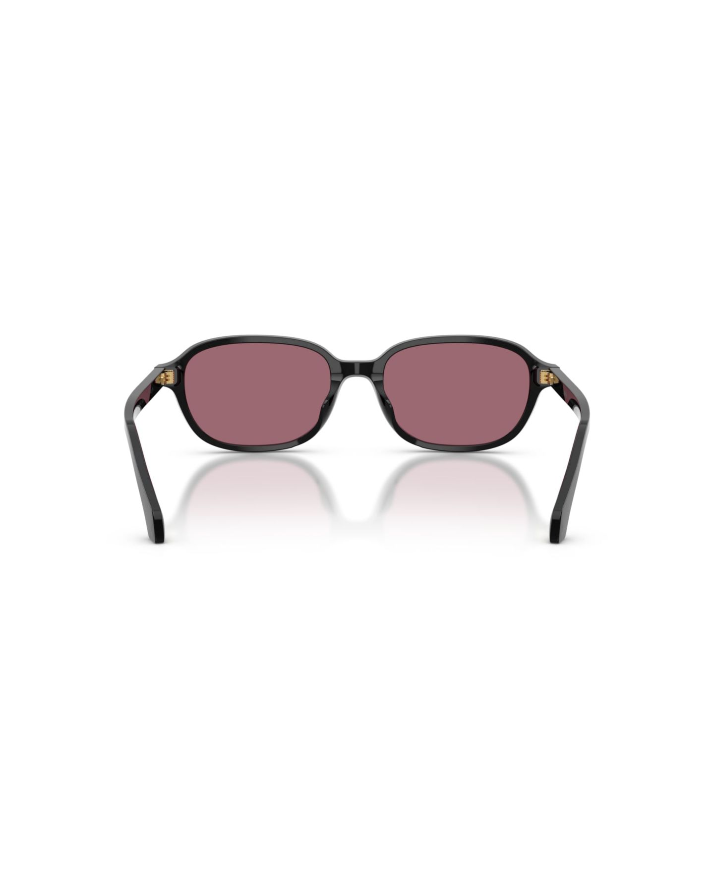 Женские солнцезащитные очки Versace Rectangle Sunglasses, VE4514D, цвет: Чёрный — фото 4