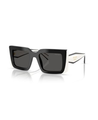 小物 PRADA Sunglass Gradationg Black y2k Prada Women's Rectangle Sunglasses, PR D01S - Macy's
