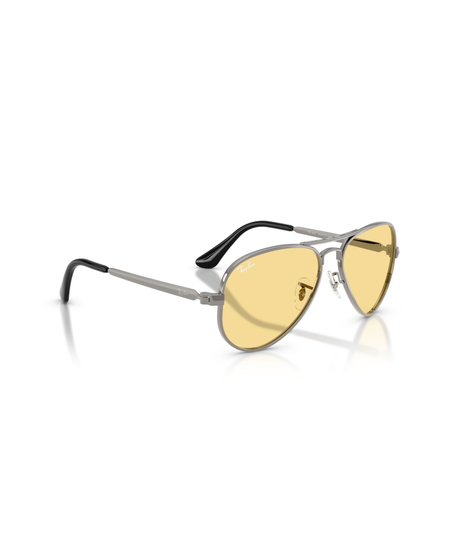 Солнцезащитные очки Ray-Ban Unisex Pilot Aviator Max Sunglasses, RB3925, цвет: Графитовый металлик — фото 5