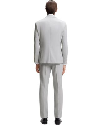 BOSS by Men's Micro-Patterned 2-Piece Slim-Fit Suit