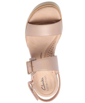 Women's Diaz Rose Round Toe Wedge Sandals