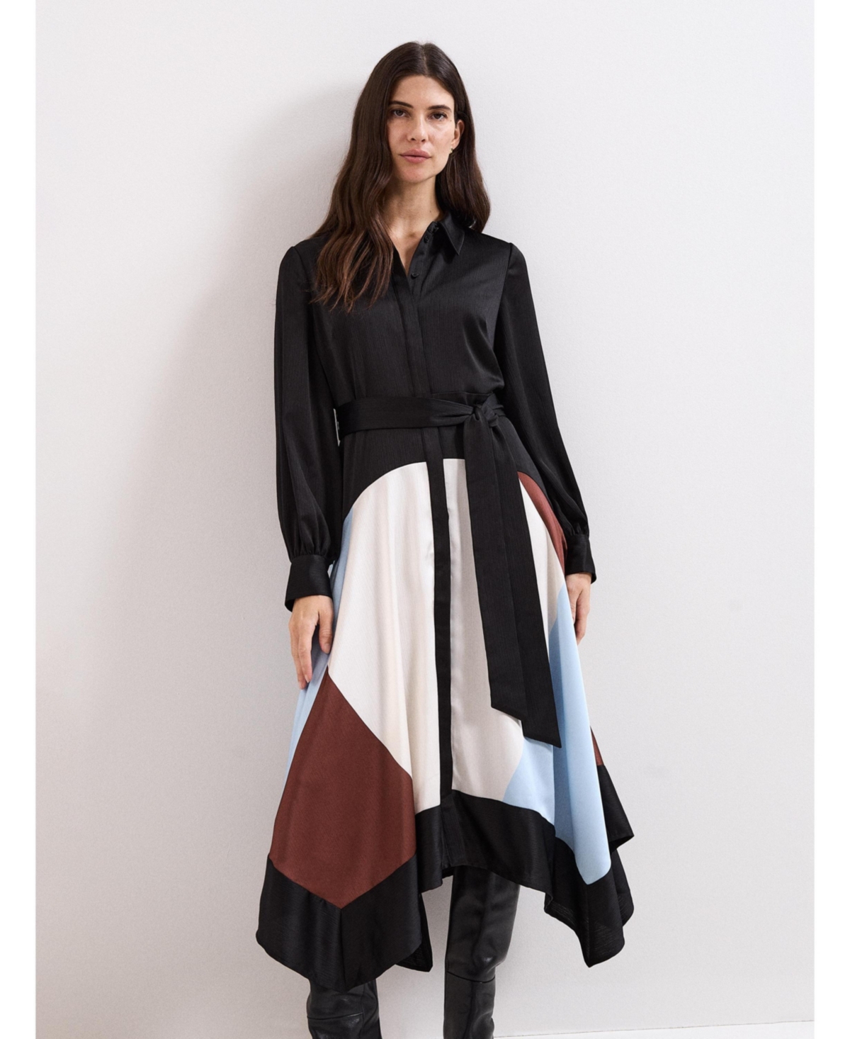 Phase Eight Women's Samalie Satin Hanky Dress