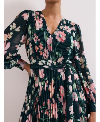 Women's Rosa V-Neck Floral Maxi Dress
