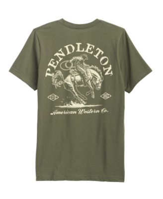 Men's American Western Crewneck Graphic T-Shirt