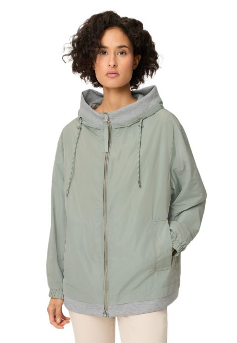 Женские куртки Olsen Women's Mixed Media Hooded Jacket