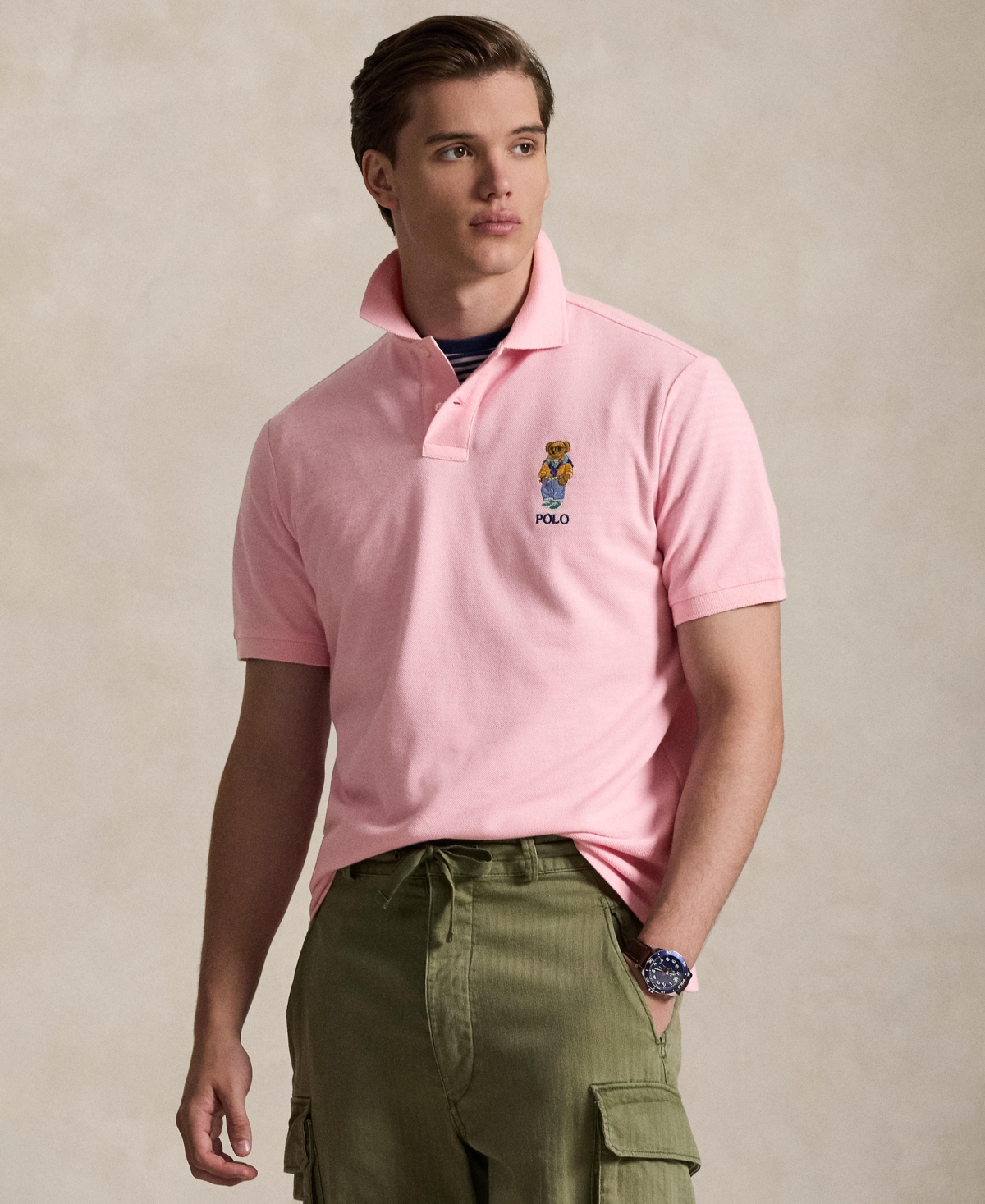 Polo Ralph Lauren Men's Bear Mesh Shirt
