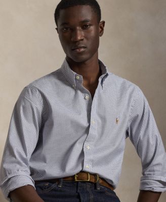 Men's Classic-Fit Performance Oxford Shirt