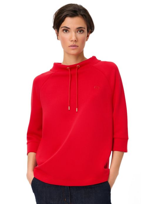 Женский топ Olsen Scuba Jersey Funnel Neck Top