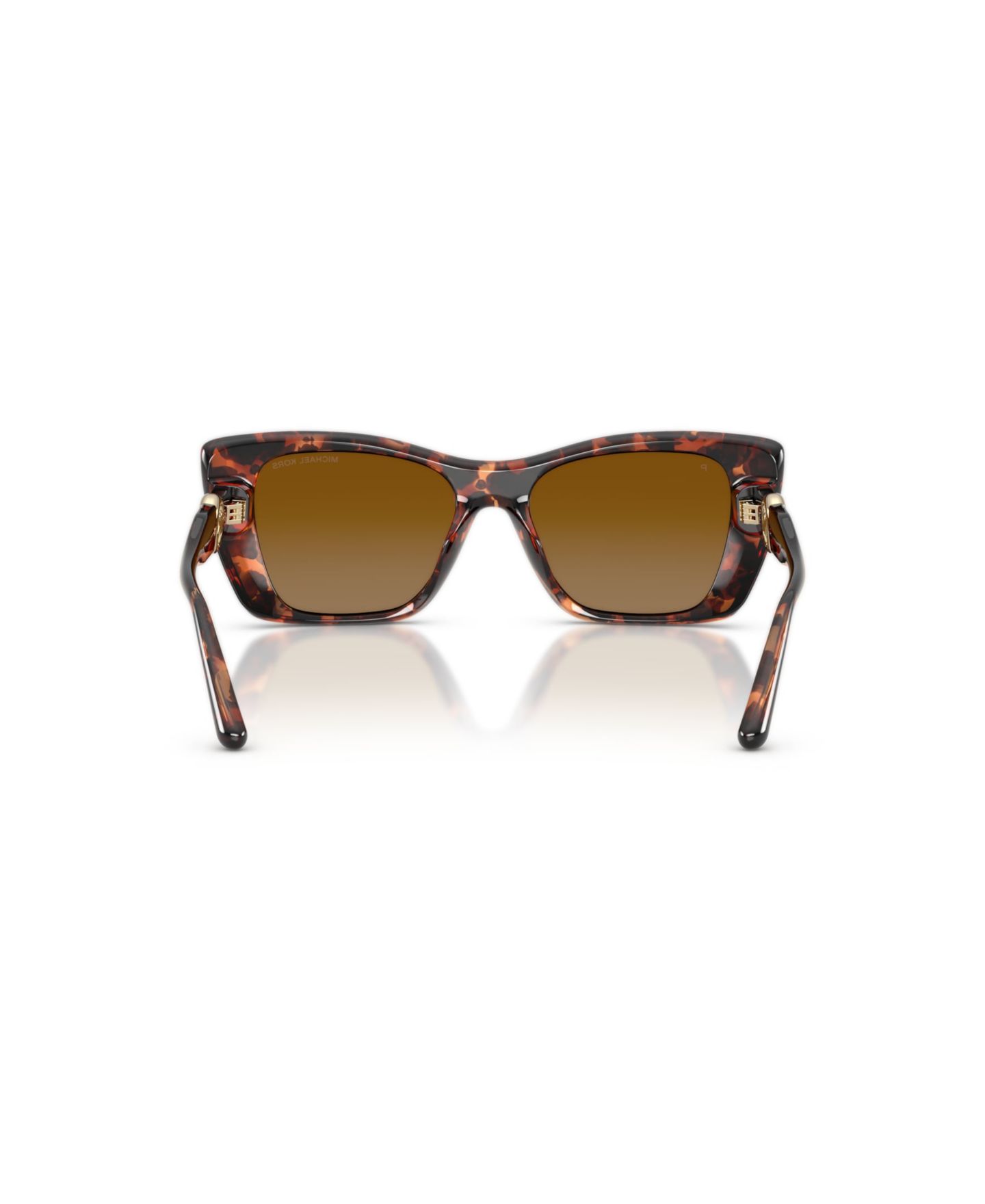 Женские солнцезащитные очки Michael Kors Polarized Sunglasses, MK2270U, цвет: Светло-коричневый черепаховый — фото 4