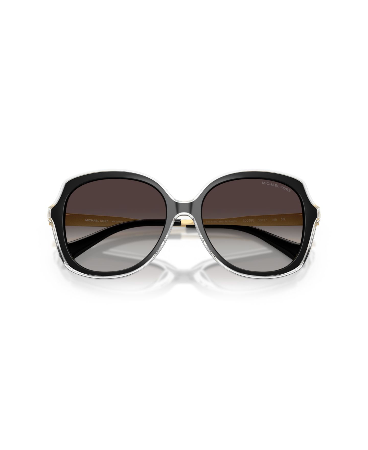 Женские солнцезащитные очки Michael Kors Sunglasses, MK2273U, цвет: Чёрный — фото 5