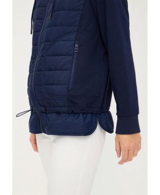 Women's Mixed Media Sweatshirt