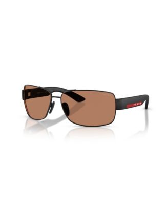 Men's Geometric Sunglasses, PS B52S
