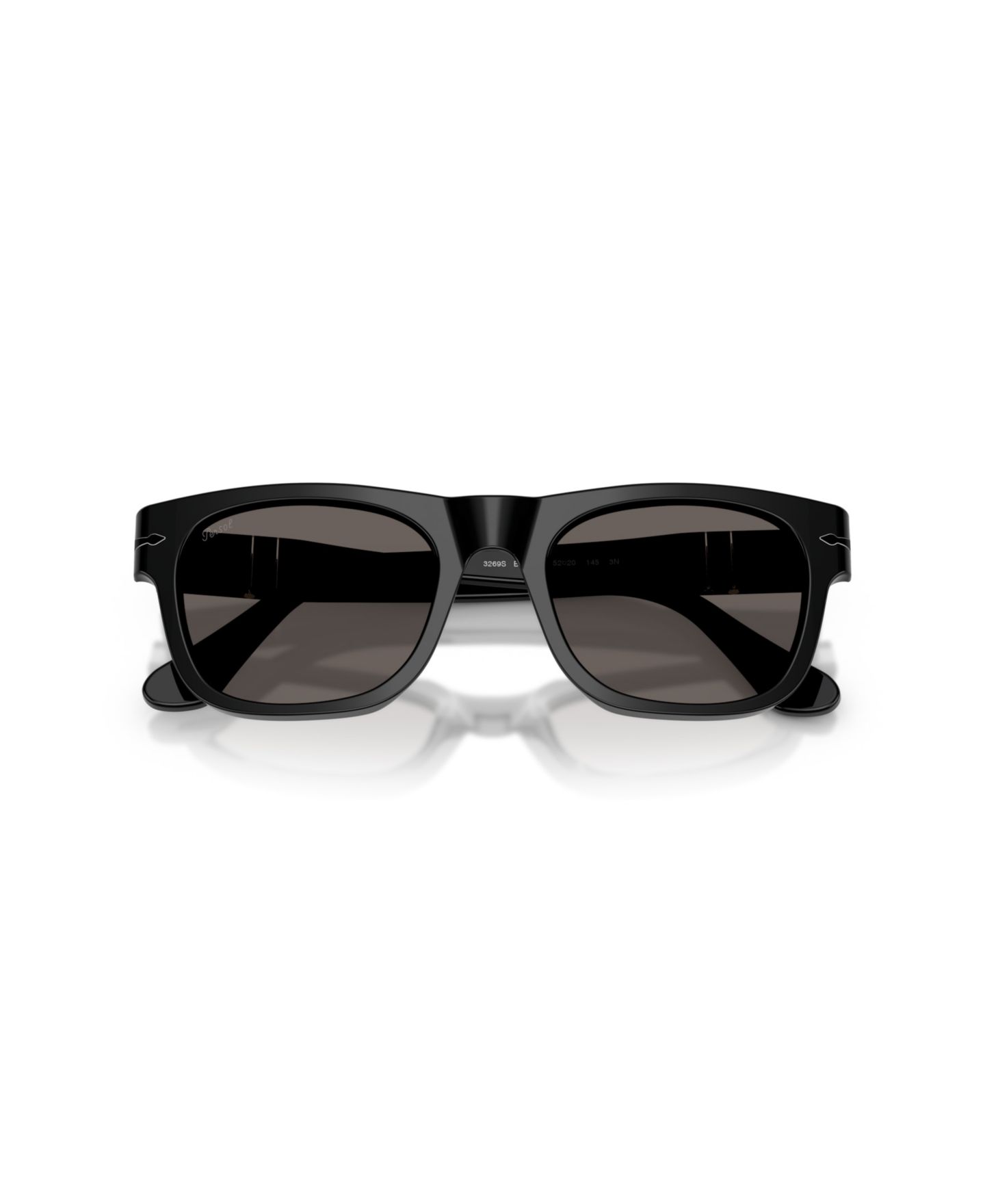 Солнцезащитные очки Persol Unisex Rectangle, PO3269S, цвет: Чёрный — фото 5