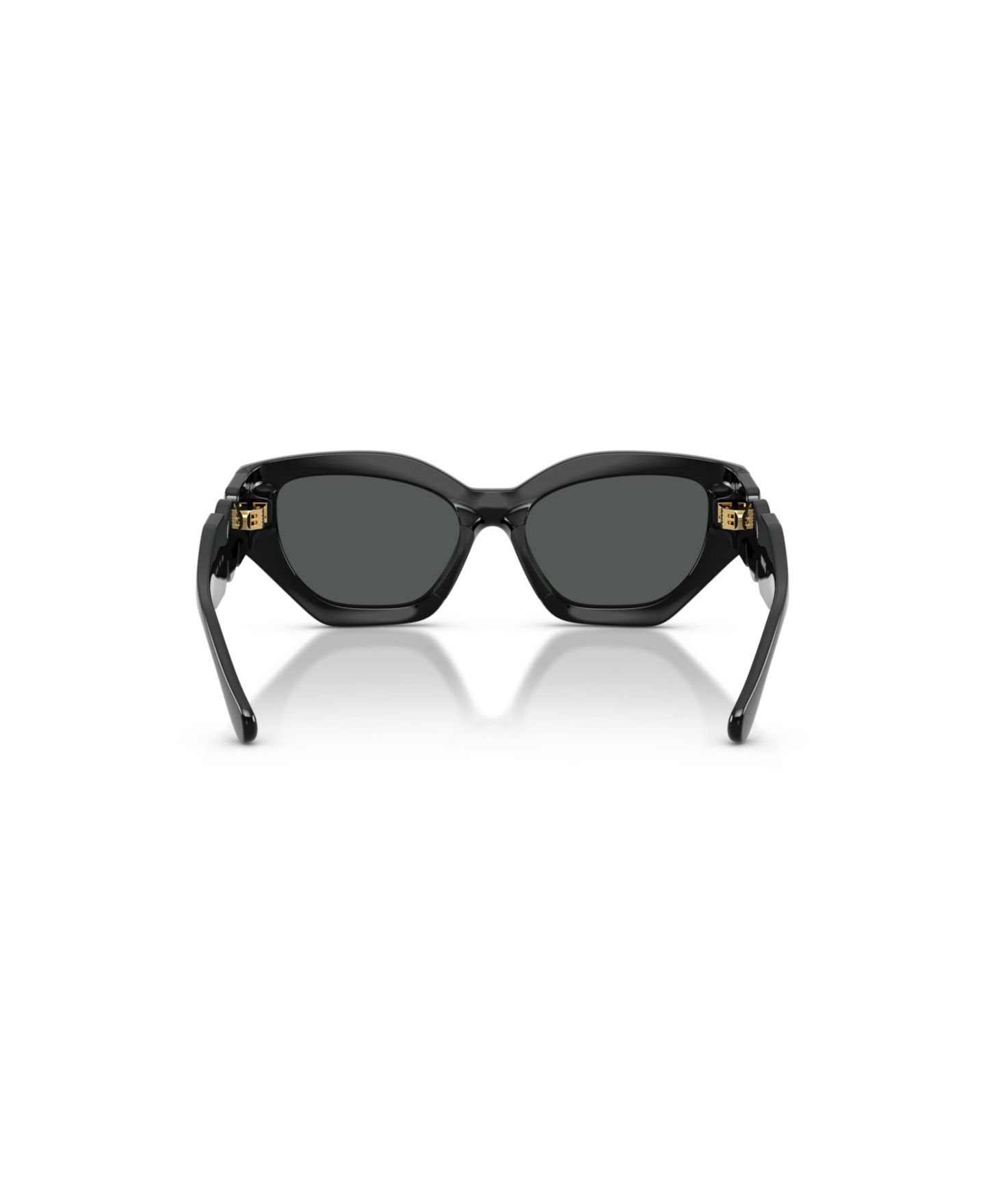 Детские солнцезащитные очки Versace Irregular Sunglasses, 0VK4007U (Ages 7-10), цвет: Чёрный — фото 4