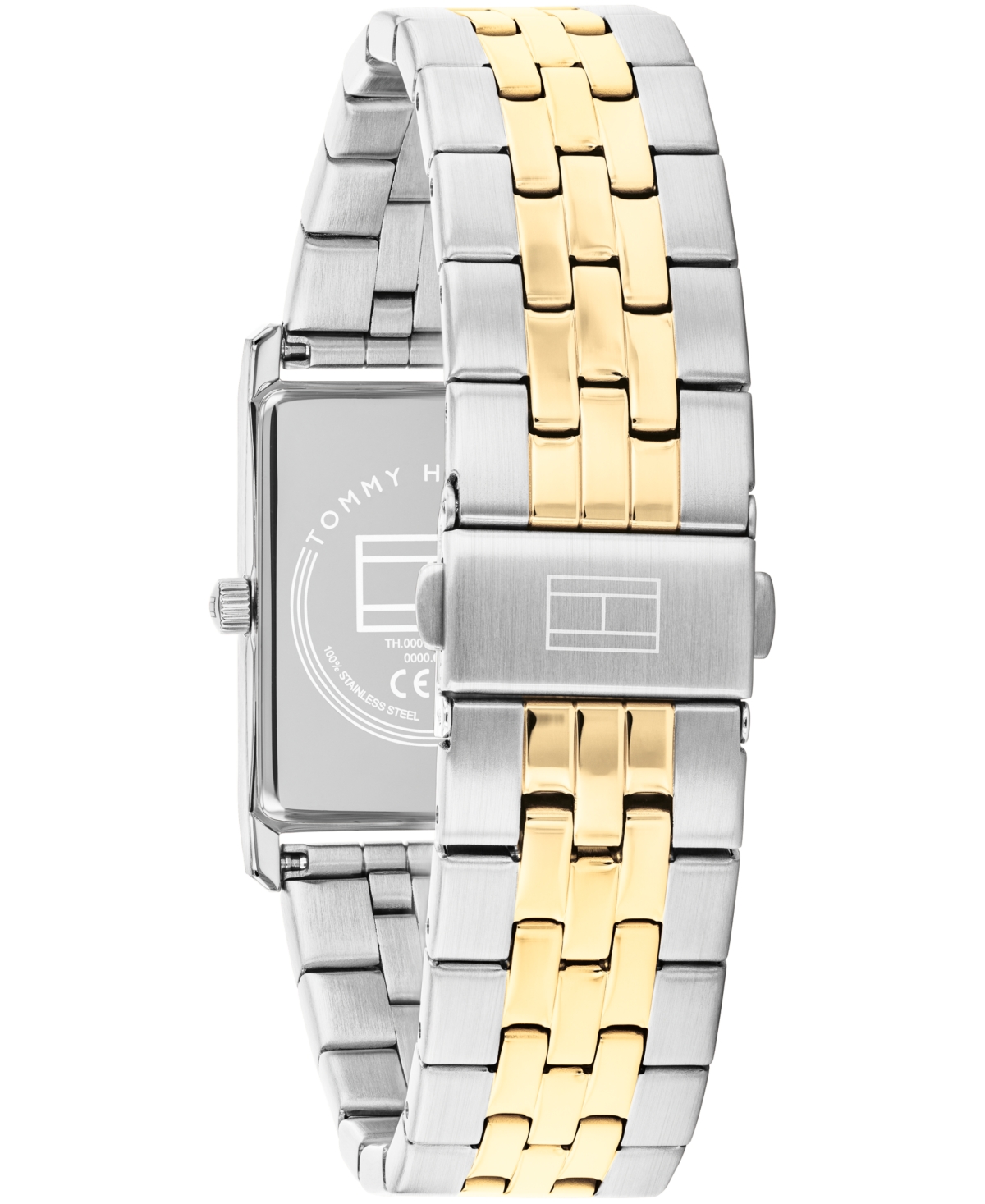 Tommy Hilfiger Men's Quartz Two Tone Stainless Steel Bracelet Watch, 25.5 mm