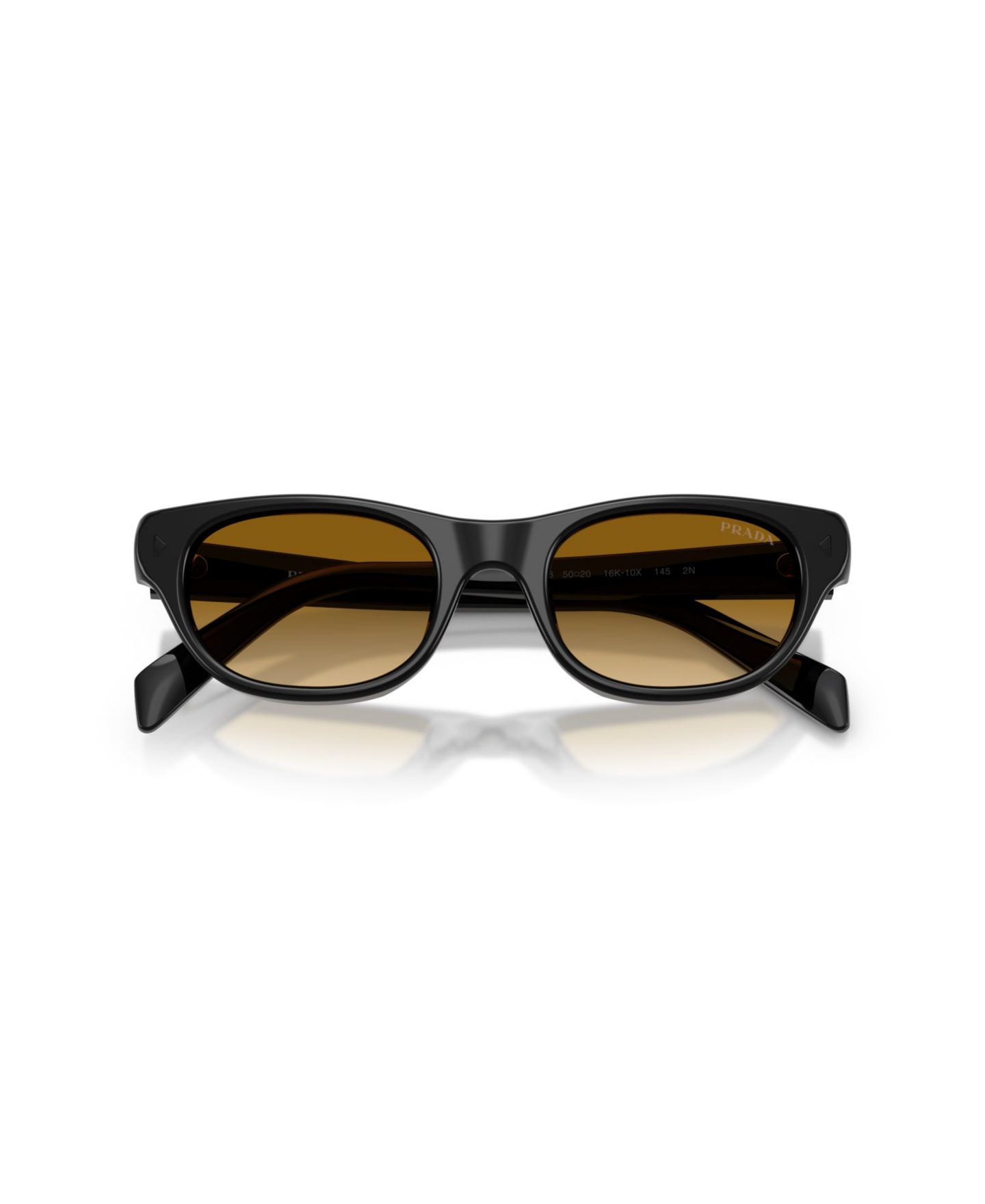 Женские солнцезащитные очки Prada Cat Eye, PR C08S, цвет: Чёрный — фото 5