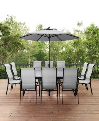 Oasis 11-pc Outdoor Dining Set