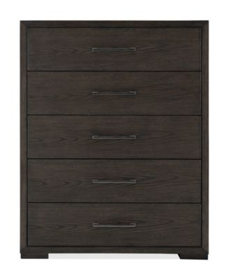 Ryder 3-Pc. Oak veneer King Bed, Chest and Nightstand Set