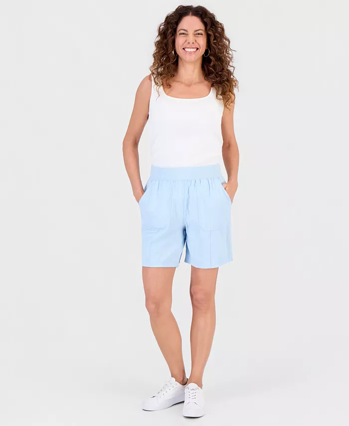 Women's Pull-On Utility-Pocket Shorts