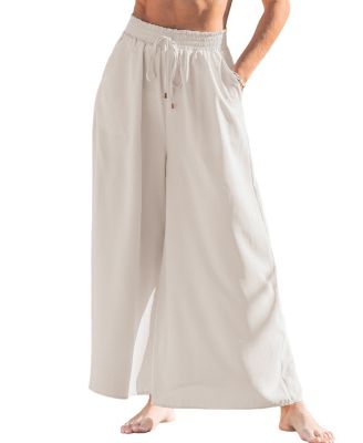 Women's Wide Leg Pull-On Long Pants