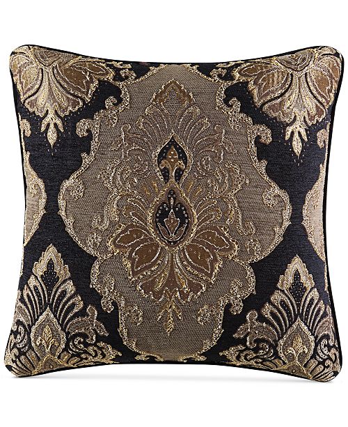 J Queen New York Bradshaw Black 20" x 20" Decorative Pillow & Reviews Decorative & Throw