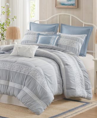 Perryn Jacquard 7-Pc. Comforter Set, King