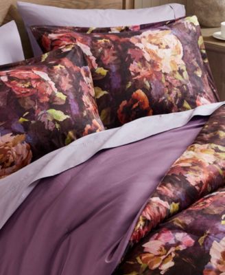 Seraphina Velvet Floral Print 4-Pc. Comforter Set, Queen