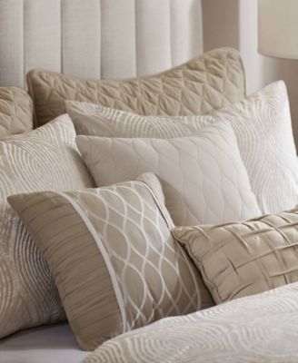 Nocturne Jacquard 10-Pc. Comforter Set, Queen